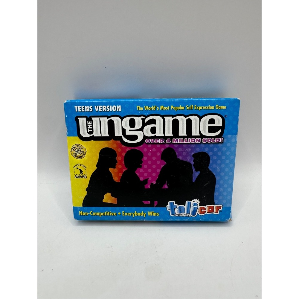 The Ungame Teens Version COMPLETE Self Expression Game Questions Discussion